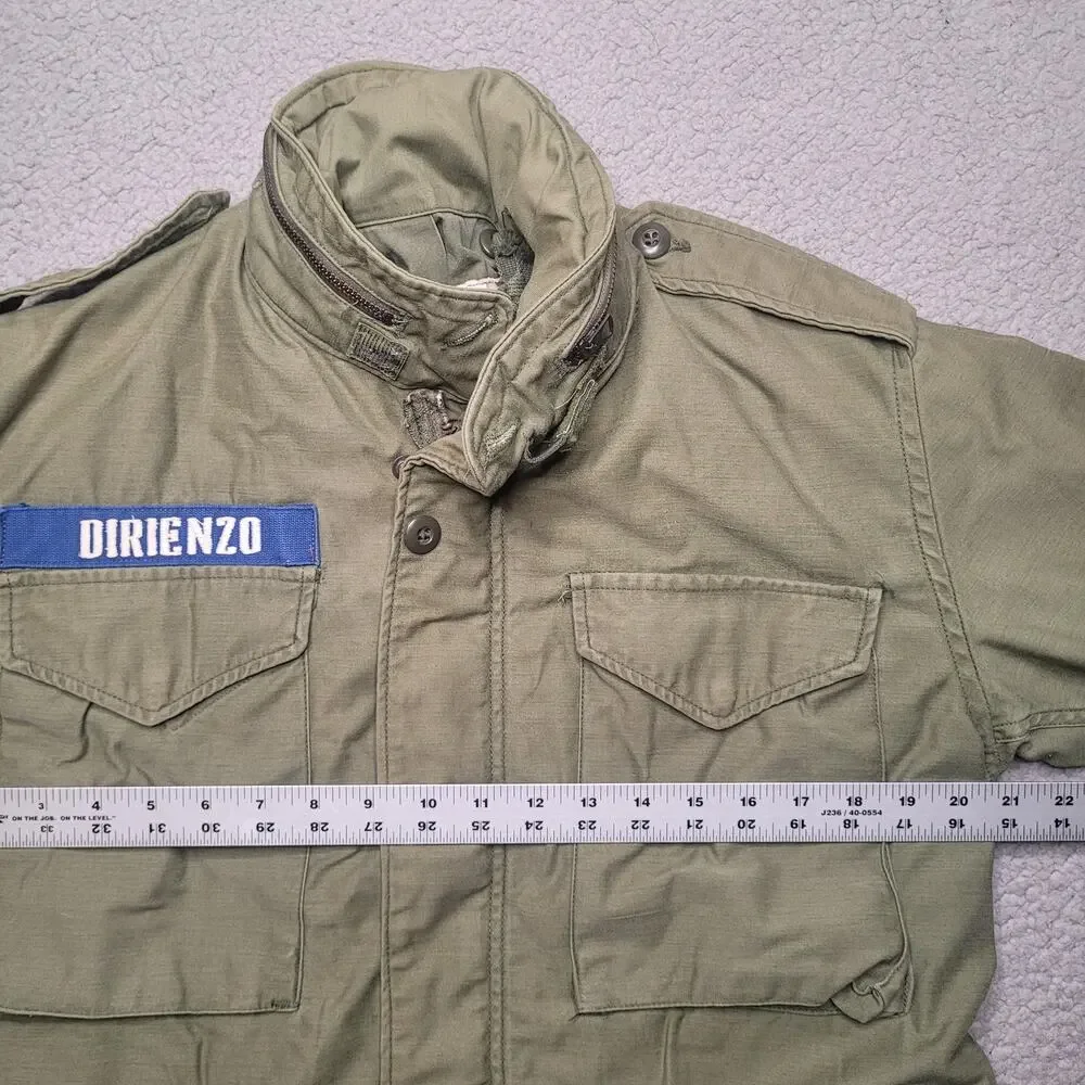 Vintage Alpha Industries M65 Field Jacket Small Short OG107 Vietnam Era Military